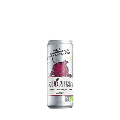 Bionina pomegranate cranberries - 12 x 33 cl | Livraison de boissons Gaston
